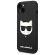 Karl Lagerfeld KLHMP14MSLCHBK iPhone 14 Plus 6.7 "hardcase black / black Silicone Choupette Head Magsafe