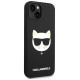 Karl Lagerfeld KLHMP14MSLCHBK iPhone 14 Plus 6.7 "hardcase black / black Silicone Choupette Head Magsafe