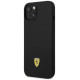 Ferrari FEHMSIP14SBK iPhone 14 6.1" black/black hardcase Silicone Metal Logo Magsafe