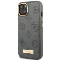 Guess GUHMP13MSAPSTG iPhone 13 6.1" grey/grey hardcase Peony Logo Plate MagSafe