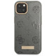 Guess GUHMP13MSAPSTG iPhone 13 6.1" grey/grey hardcase Peony Logo Plate MagSafe