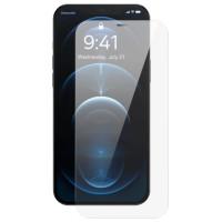 Baseus Full Screen Tempered Glass for iPhone 12 Pro Max with Speaker Cover 0.4mm + Mounting Kit