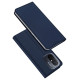Dux Ducis Skin Pro Case For Xiaomi Redmi 11A / Poco C55 / Redmi 12C Cover Flip Card Wallet Stand Blue