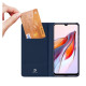 Dux Ducis Skin Pro Case For Xiaomi Redmi 11A / Poco C55 / Redmi 12C Cover Flip Card Wallet Stand Blue