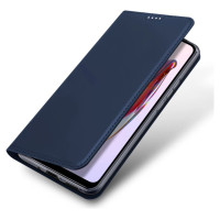 Dux Ducis Skin Pro Case For Xiaomi Redmi 11A / Poco C55 / Redmi 12C Cover Flip Card Wallet Stand Blue
