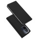 Dux Ducis Skin Pro Case For Xiaomi Redmi 11A / Poco C55 / Redmi 12C Flip Cover Card Wallet Stand Black