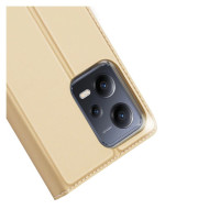 Dux Ducis Skin Pro Case for Xiaomi Redmi Note 12 Pro+ Flip Card Wallet Stand Gold