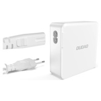 Dudao GaN 100W fast wall charger 2 x USB-C / 2 x USB Dudao A100EU - white