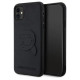 Karl Lagerfeld KLHCN613DRKNK iPhone 11 / Xr 6.1" black/black hardcase Rubber Karl Head 3D