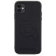Karl Lagerfeld KLHCN613DRKNK iPhone 11 / Xr 6.1" black/black hardcase Rubber Karl Head 3D