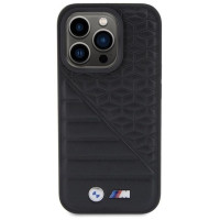 BMW Bi Pattern iPhone 15 Pro Case - Black