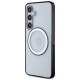 Mercedes Printed Logo MagSafe case for Samsung Galaxy S24 - transparent
