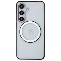 Mercedes Printed Logo MagSafe case for Samsung Galaxy S24 - transparent