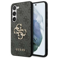 Guess 4G Big Metal Logo case for Samsung Galaxy A55 - black