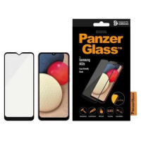 Panzerglass E2E Super+ antibacterial tempered glass for Samsung Galaxy A02s - with black frame