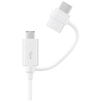 Samsung Combo EP-DG930DWEGWW Cable USB-A / micro USB - USB-C 1.5m - white