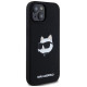 Karl Lagerfeld Silicone Choupette Head MagSafe Case for iPhone 15/14/13 - Black