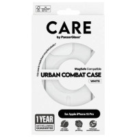 Panzerglass CARE by PanzerGlass Urban Combat Case MagSafe for iPhone 15 Pro - White