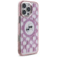 Karl Lagerfeld IML Monogram Karl & Choupette Head MagSafe Case for iPhone 16 Pro Max - Pink