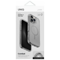 Uniq Combat Magclick Charging Case for iPhone 16 Pro Max - Gray