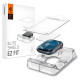 Spigen Elite Shield ”EZ FIT” Hybrid Glass 2-PACK for Apple Watch 10 (42MM) - Clear