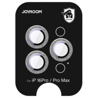 Joyroom JR-MSF0304 protective glass for iPhone 16 Pro/16 Pro Max lenses - silver