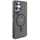 Guess Glitter Circle Classic Logo MagSafe case for Samsung Galaxy S25 Ultra black