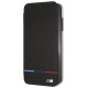 BMW Carbon Tricolor Stripe iPhone XS Max Case - Black