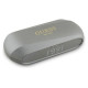 Guess Elongated Metalic Printed Logo Bluetooth TWS Headphones + Docking Station - Gray