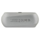 Guess Elongated Metalic Printed Logo Bluetooth TWS Headphones + Docking Station - Gray