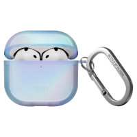 Uniq Iridescia case for AirPods 4 Hang Case - holo blue