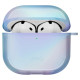 Uniq Iridescia case for AirPods 4 Hang Case - holo blue