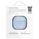 Uniq Iridescia case for AirPods 4 Hang Case - holo blue