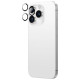 Amazingthing AR 3 Lens Glass Full Clear Tempered Glass for iPhone 16 Pro / 16 Pro Max - Transparent