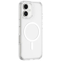 Amazingthing Titan Pro Mag Case with Magnetic Ring for iPhone 16 Plus - Transparent
