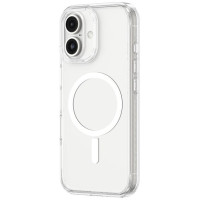 Amazingthing Titan Pro Mag Case with Magnetic Ring for iPhone 16 Plus - Transparent