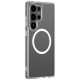 Amazingthing Minimal Mag Case with Magnetic Ring for Samsung Galaxy S25 Ultra - Transparent