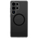 Amazingthing Minimal Mag Case with Magnetic Ring for Samsung Galaxy S25 Ultra - Black