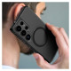 Amazingthing Minimal Mag Case with Magnetic Ring for Samsung Galaxy S25 Ultra - Black
