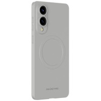 Amazingthing Minimal Air Case with Magnetic Ring for Samsung Galaxy S25 Edge - Gray