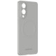 Amazingthing Minimal Air Case with Magnetic Ring for Samsung Galaxy S25 Edge - Gray