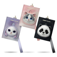 Nimmy Big Eyed Pet 2.0 Cat Wallet Card Holder - Pink