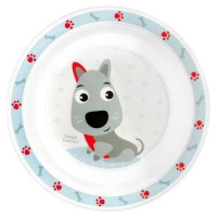 Canpol Babies Šķivis plastmasas CUTIE ANIMALS 4/411 blue