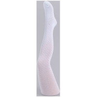 Yoclub Zeķubikses žakarda, baltas 92-98 cm RAL-0006