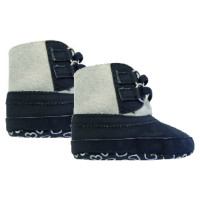Bobobaby Zīdaiņu zābaciņi ZB-184ZM black-izpārdošana
