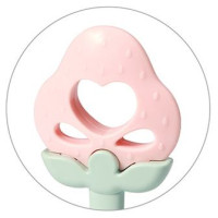 Babyono Zobu graužamais ar grabuli STRAWBERRY 499/03
