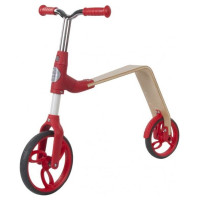Sun Baby Balansa ritenis-skrejritenis (koka) EVO 360° red SunBaby J02.006.1.1 - izpārdošana