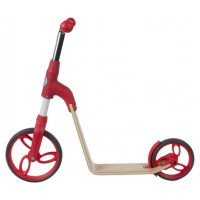 Sun Baby Balansa ritenis-skrejritenis (koka) EVO 360° red SunBaby J02.006.1.1 - izpārdošana