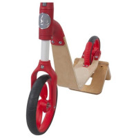 Sun Baby Balansa ritenis-skrejritenis (koka) EVO 360° red SunBaby J02.006.1.1 - izpārdošana