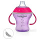 Babyono Krūze ar mīksto uzgali 180 ml BabyOno 1456/02 pink
